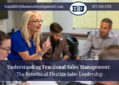 Fractional Sales Leadership for Early-Stage Startups: The Smart Way to Scale Revenue Without Burning Cash
